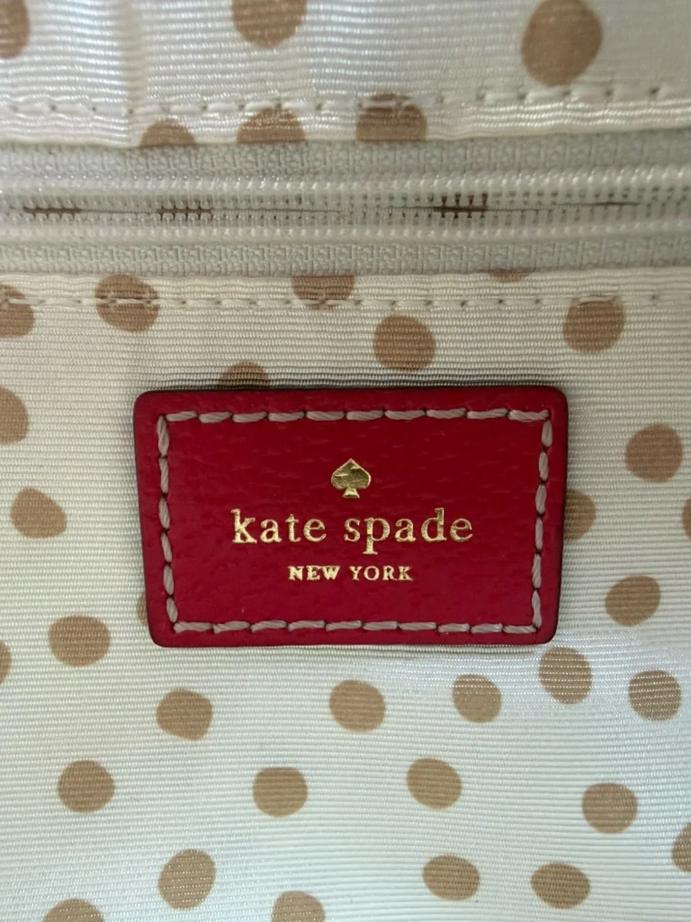 Kate Spade New York Wellesley Byrd Shoulder Bag Empire Red Pebbled Leather NWOT